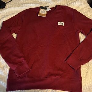 The North Face Men's Maroon Crewneck Sweater